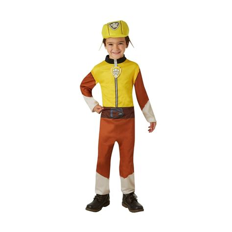 Rubies Carnaval Costume Paw Patrol Rubble 5 6 Years 630720m Toys