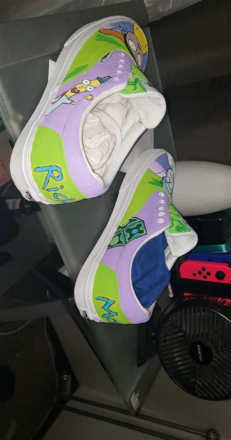 Rick And Morty Vans By Me Rpics