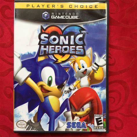 Sonic Heroes Nintendo Gamecube Players Choice Also Plays On Wii Fast