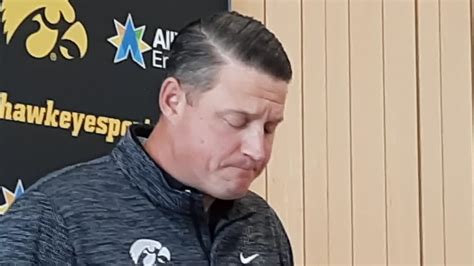 Watch Now Hawkeye Oc Brian Ferentz On The Iowa Offense At The Midpoint Of The Season Youtube