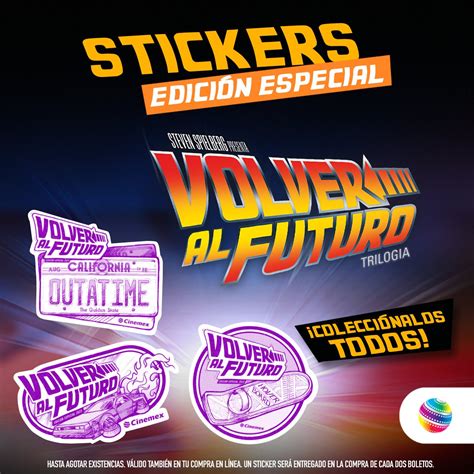 Cinemex On Twitter Tenemos Stickers Coleccionables De Volveralfuturo S De Los Primeros En