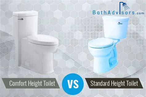 Comfort Height Vs Standard Toilet Which One Is Better Bath Advisors