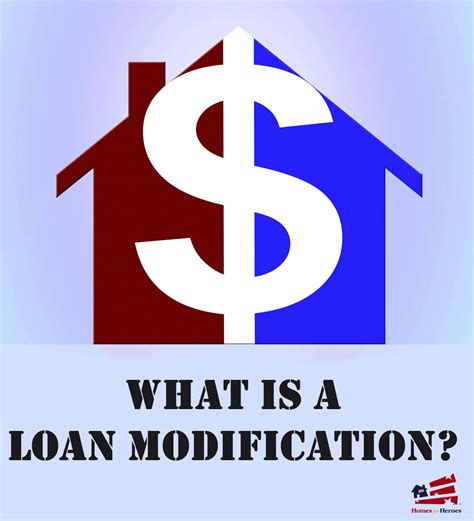 A loan modification changes the terms of the loan so it's more affordable for borrowers who are dealing with economic hardship. The Pros and Cons of Loan Modification-HFH