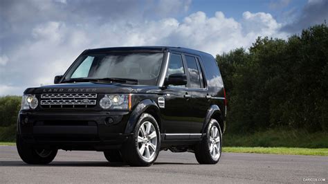 2013 Land Rover Discovery 4 Mariana Black Front Hd Wallpaper 2