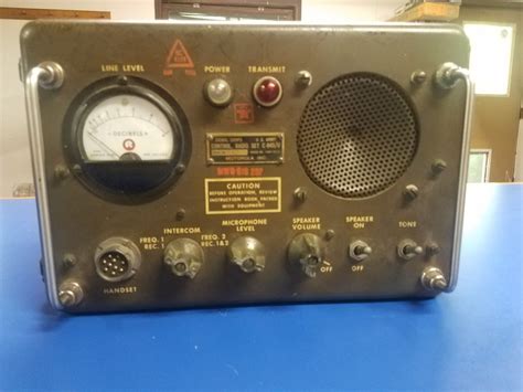 Radio Control Set Type C 845 U 1952 Vintage Radio Vintage Stuff