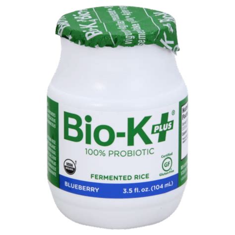 Bio K Plus Fermented Rice Blueberry Probiotic 35 Fl Oz Qfc