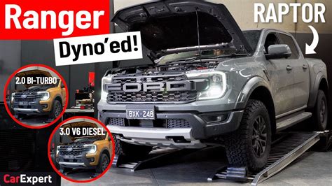 2023 Ford Ranger Raptor V6 Wildtrak V6 And Wildtrak Bi Turbo Dyno Tested