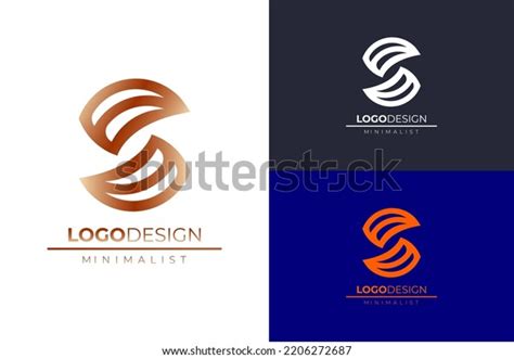 Set Logo Design Eith Letter S Stock Vector Royalty Free 2206272687