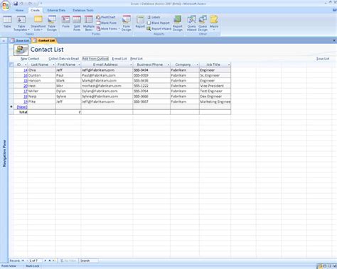 Microsoft Access 2007 Old Version Software