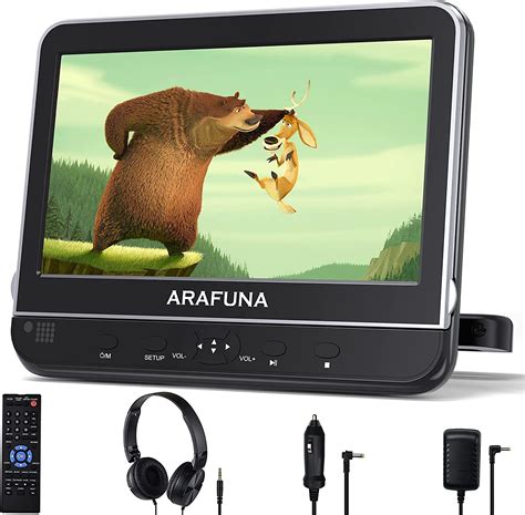 101 Inch Car Dvd Player With Headrest Mount Portable Dvd Player For