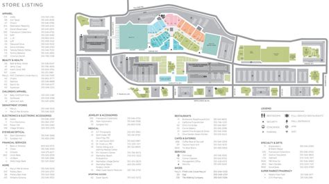 The Site Plan For An Upcoming Shopping Center