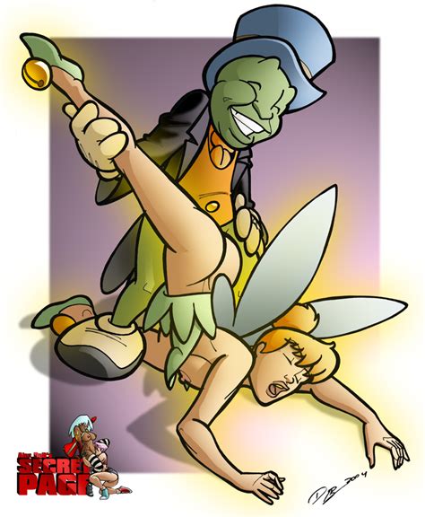 Rule 34 Crossover Disney Jiminy Cricket Peter Pan