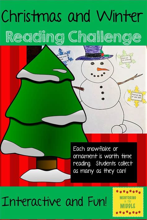 December Reading Log Alternative Bingo Alternative Afterschool