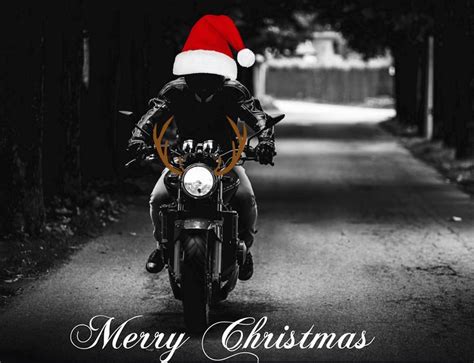 Christmas Motorcycle