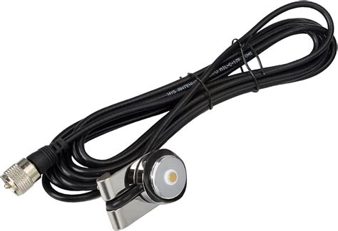 Hys Tcj N2 Trunk Nmo Antenna Mount W13ft Of Rg 58 Coax Cable With Pl 259 Connector
