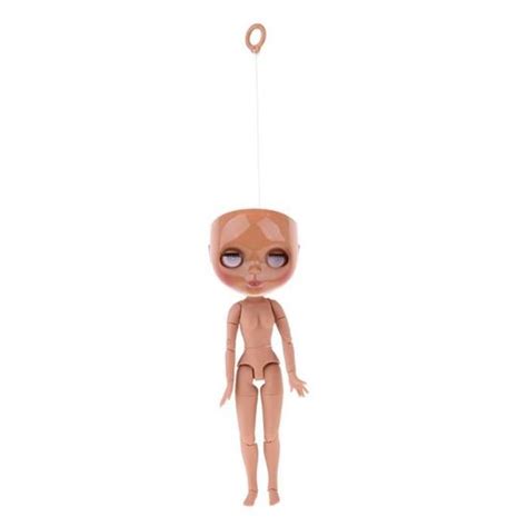 POUPEE 1 Set Nude Doll Tête Mécanisme d Oeil Pull Ring Body
