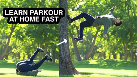 Learn Awesome Parkour 2 Step Flip Easy Turn Back Roll Into Air Roll