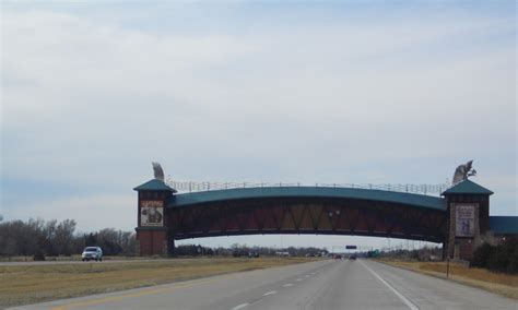 An Overpass On The Side Of A Highway
