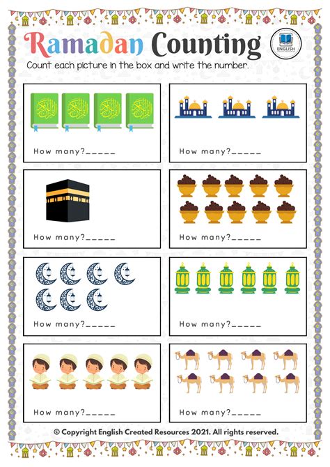 Ramadan Activities For Kids Printable