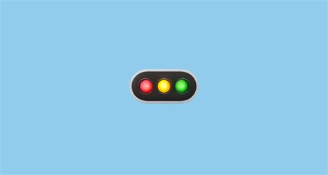 🚥 Horizontal Traffic Light Emoji On Apple Ios 131