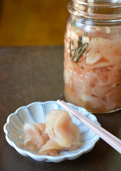 Japanese Pickled Ginger Gari Recipe Viet World Kitchen