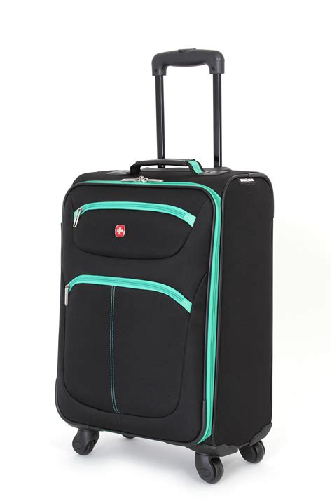 According to airasia's website , each passenger is allowed to bring onboard one cabin bag that must not exceed 56cm x 36cm x 23cm (including handles, wheels, and side pockets) and must be able to fit in the overhead. SWISSGEAR 6190 20" Carry-on Spinner Luggage