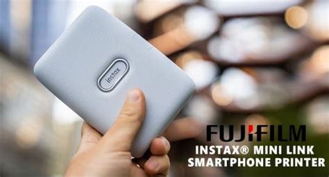 Fujifilm Instax Mini Link Smartphone Printer Ash White Buy Best