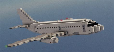 Boeing 737 100 151 Scale Minecraft Map