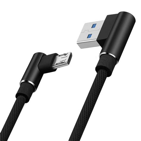 Eeekit Right Angle Micro Usb Cable 90 Degree Android Charger Cable 3