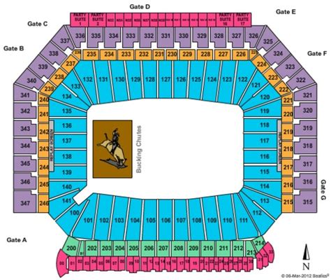 Ford Field Tickets In Detroit Michigan Ford Field Seating Charts