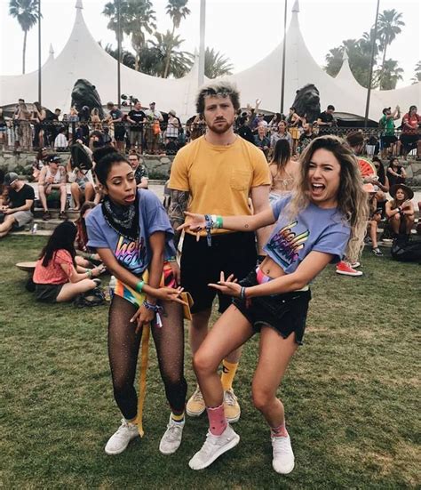 Liza Koshy Scott Sire And Kristen Mcatee At Coachella 2018 Vlog Squad