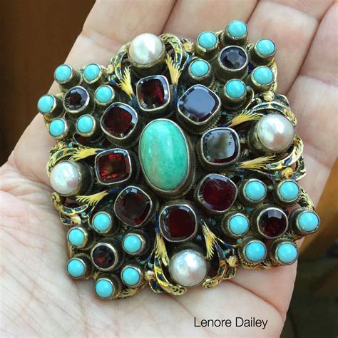 Lenore Dailey On Instagram Victorian Austro Hungarian Massive Brooch