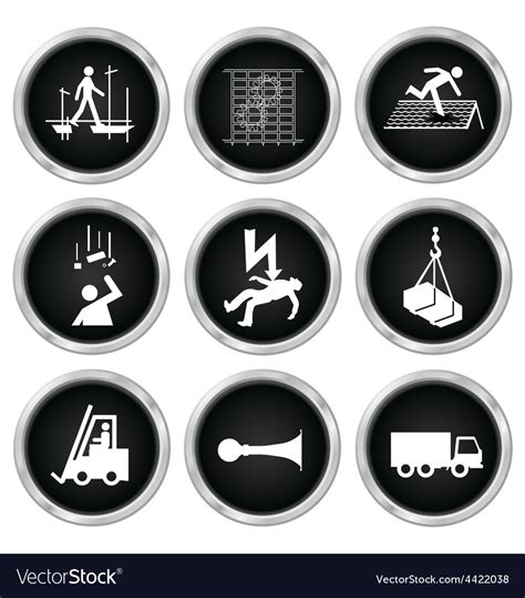 Health And Safety Icons Royalty Free Vector Image