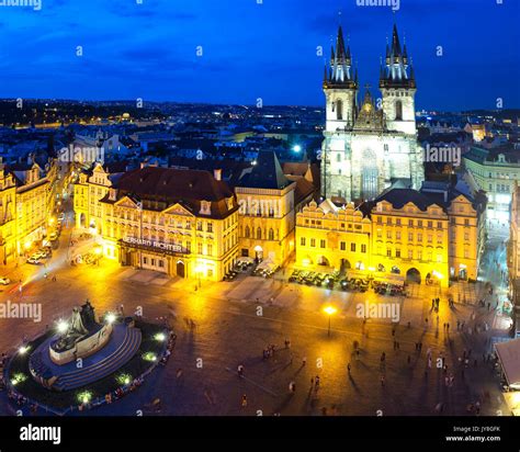 Prague Main Square Hi Res Stock Photography And Images Alamy