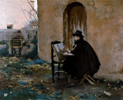 Santiago Rusiñol And Ramón Casas Painting 1890 La Clef Des Cœurs