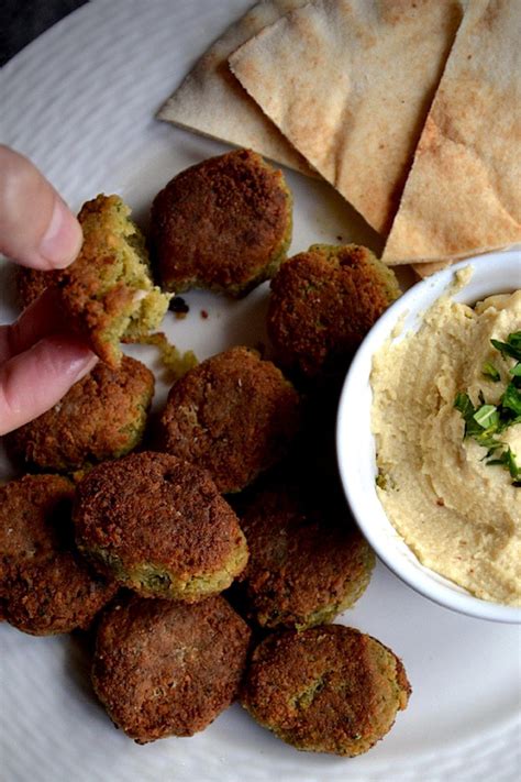 Mix The Falafel With Hummus Vegan And Gluten Free Make