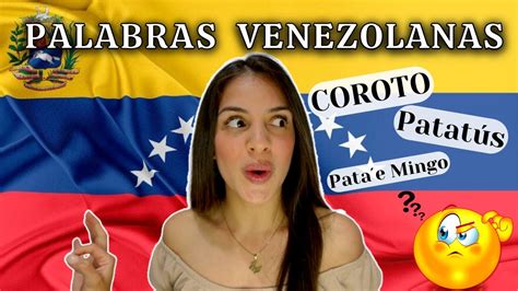 palabras venezolanas 🇻🇪 expresiones alejandra diaz youtube