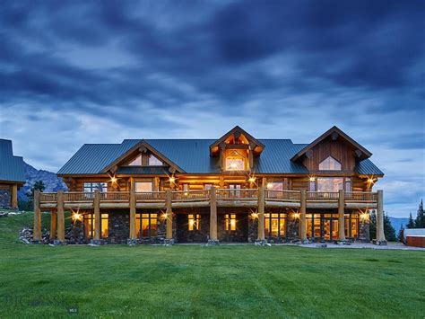 Look Inside Montanas Most Expensive Log Home