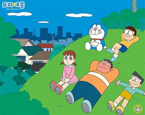 Hd Wallpaper Anime Doraemon Representation Human Representation
