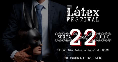 Látex Festival Dia Internacional Do Bdsm Em Rio De Janeiro Sympla