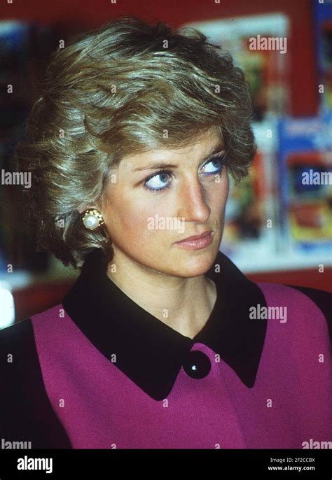Princess Diana 1989 Photo By Adam Scullphotolink Mediapunch Stock