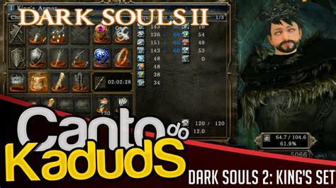Dark Souls 2 Armadura E Alma Do Rei Vendrick Kings Set And Soul