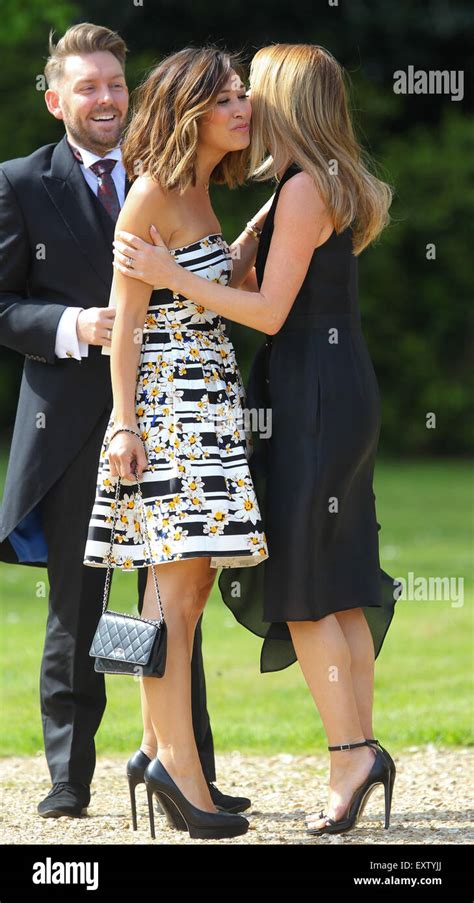 The Wedding Of Geri Halliwell And Christian Horner At St Marys Church In The Woburn Abbey