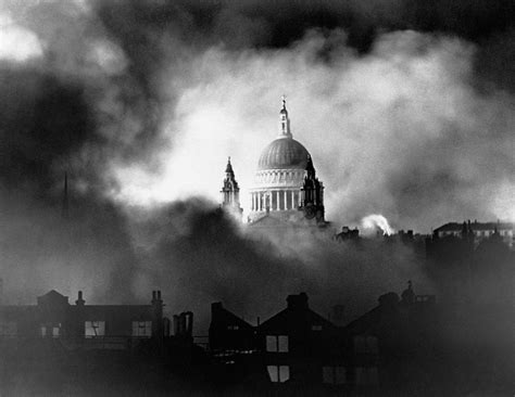 St Pauls Cathedral London During The German Bombing Campaign Called