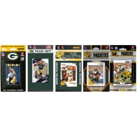 C And I Collectables Packers512ts Nfl Green Bay Packers 5 Different