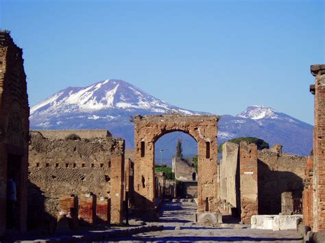 Reader At Work Roman City Of Pompeii