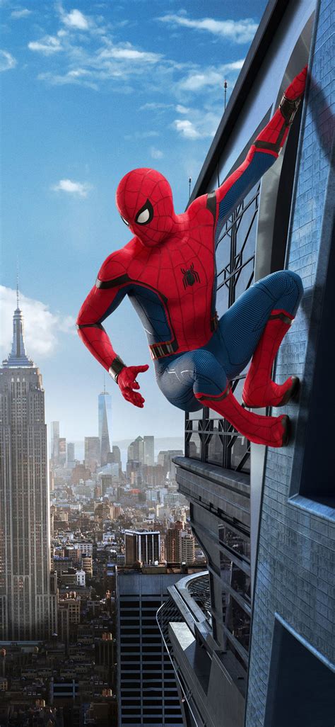 Download Spider Man Homeing Iphone Wallpaper Top By Mnichols