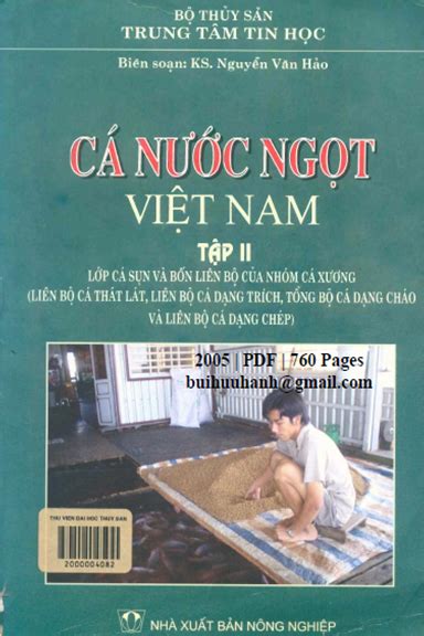 Cá Nước Ngọt Việt Nam Tập Lớp Cá Sụn NXB Nông Nghiệp Nguyễn