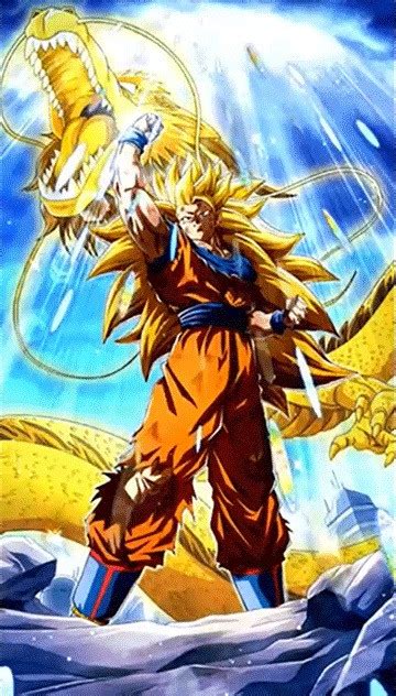 Dragon ball z dokkan battle: Golden Fist Super Saiyan 3 Goku | Dragon Ball Z Dokkkan ...