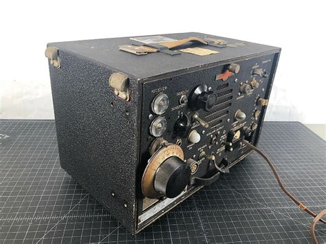 Ww2 Collins Military Radio Transceiver Navy Model Mbf Reverb